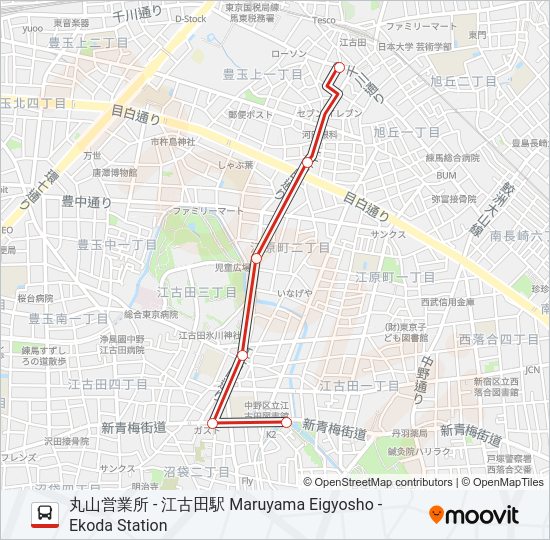 中12-1  Line Map