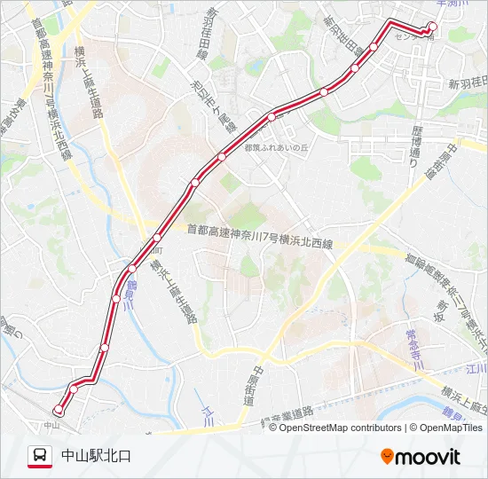 南61  Line Map