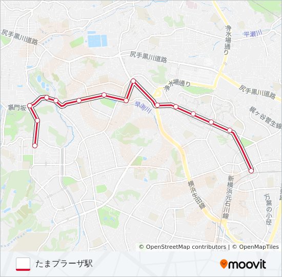 た31 bus Line Map