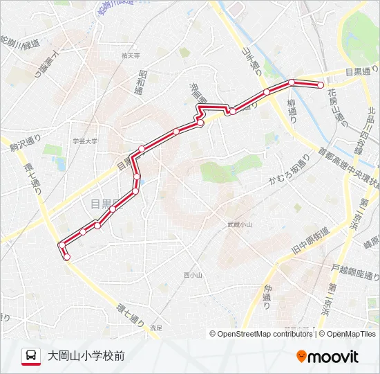 黒01  Line Map