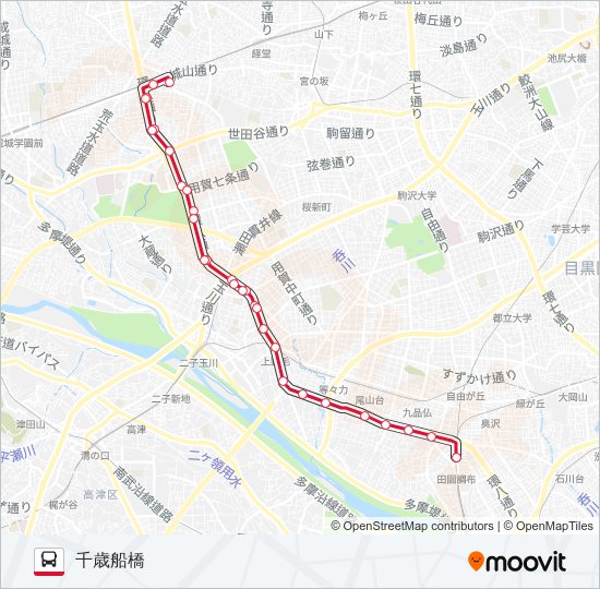 園01 bus Line Map