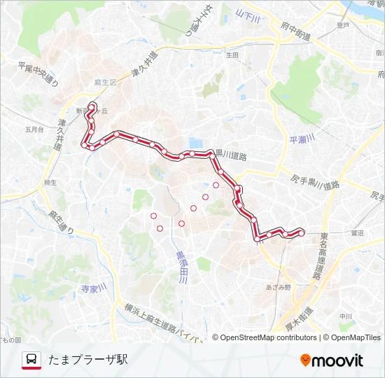 新25 の路線図