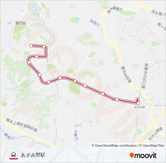 あ28  Line Map