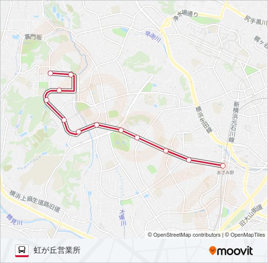 あ28  Line Map