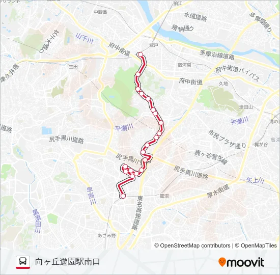 た83  Line Map