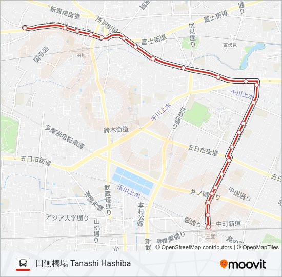 鷹03  Line Map
