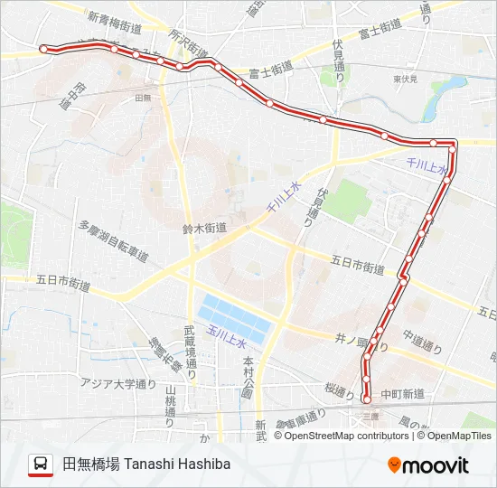 鷹03  Line Map