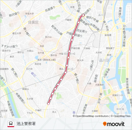 反02 の路線図