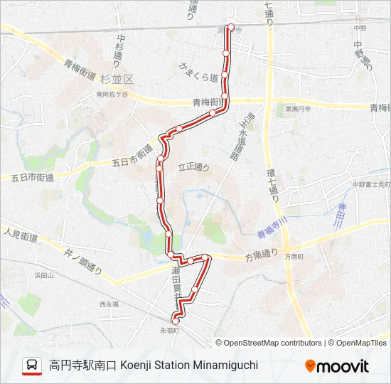 高45  Line Map