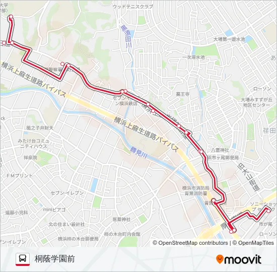 市43  Line Map