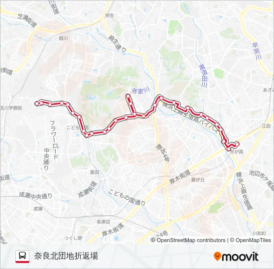 市43  Line Map