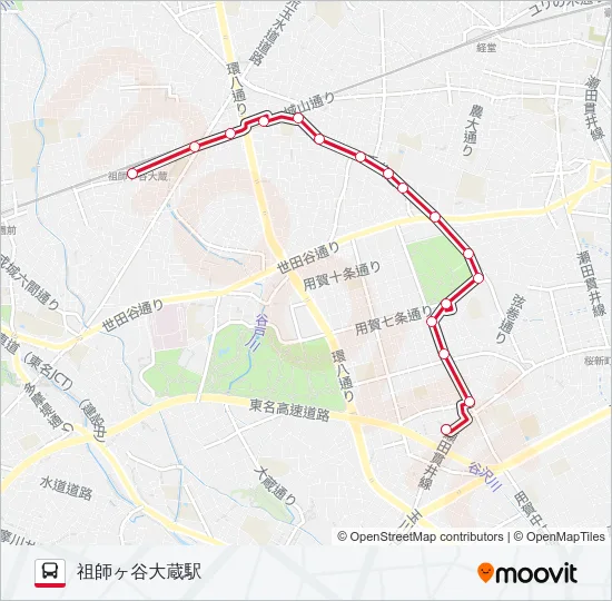 用01 の路線図