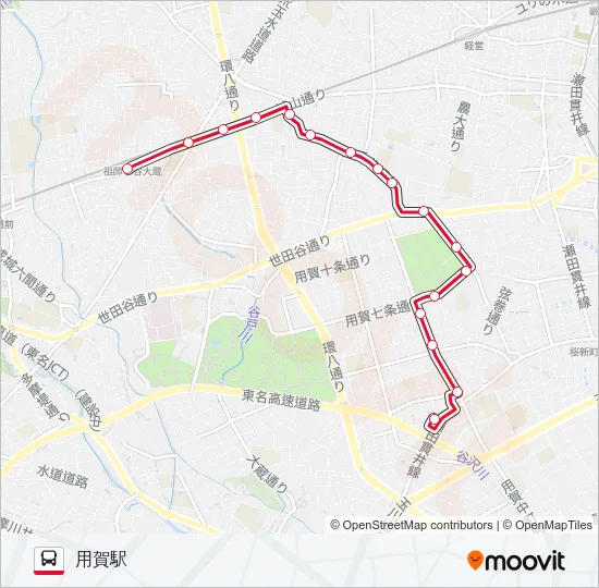 用01 の路線図