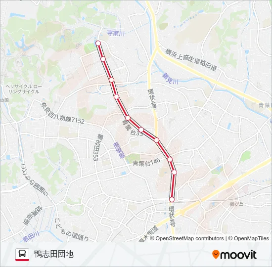 青31  Line Map