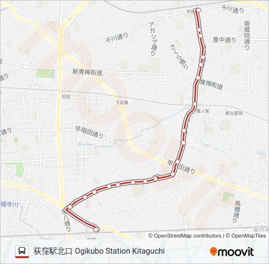 荻06  Line Map