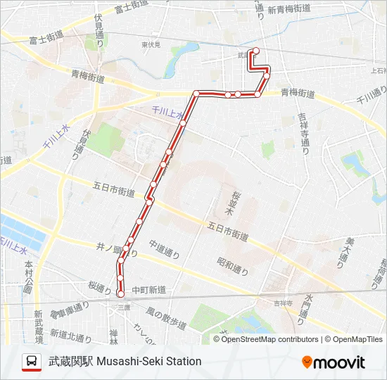 鷹02  Line Map