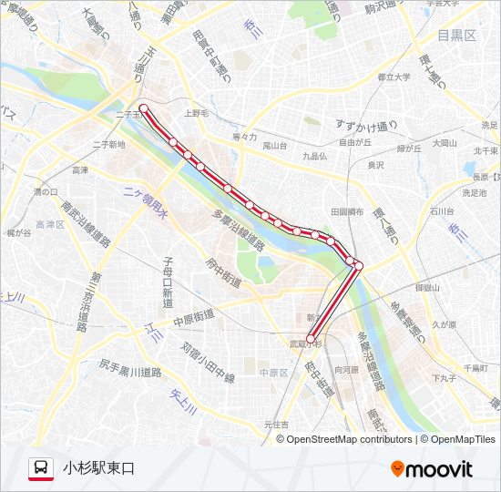 玉11  Line Map