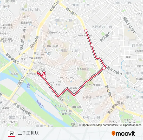 玉11  Line Map