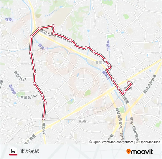 青27  Line Map
