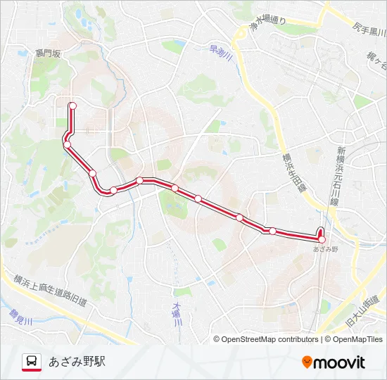 あ24  Line Map
