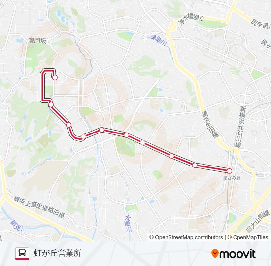 あ24  Line Map