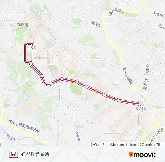 あ24 の路線図