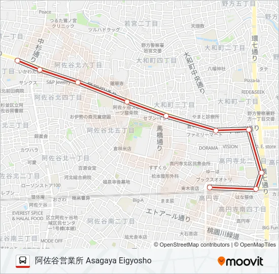 赤31-1  Line Map