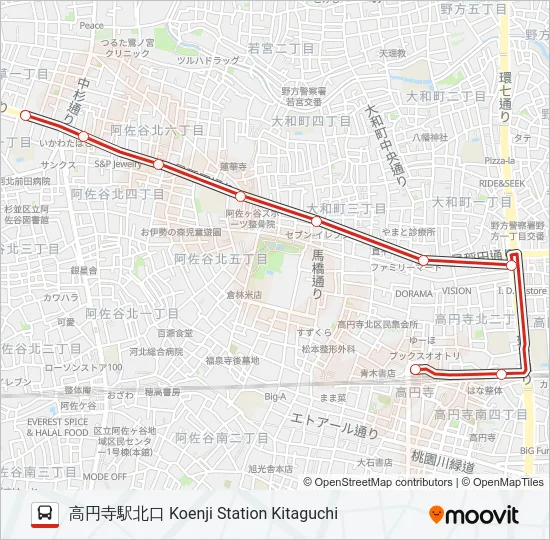 赤31-1  Line Map