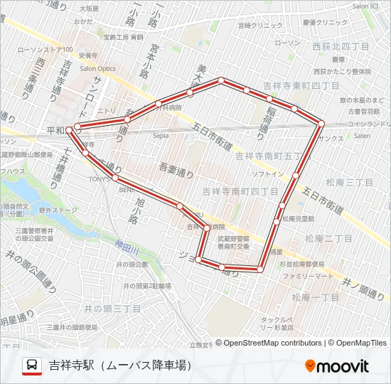 1号  Line Map