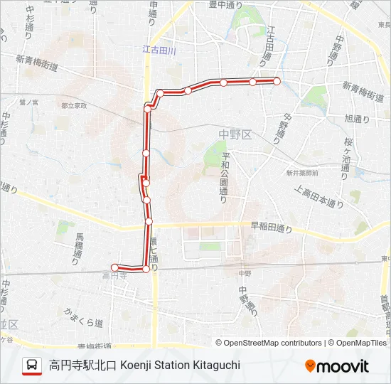 高70  Line Map