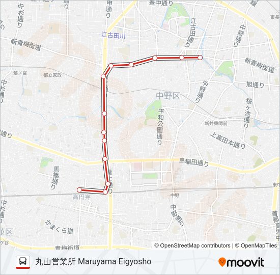 高70  Line Map