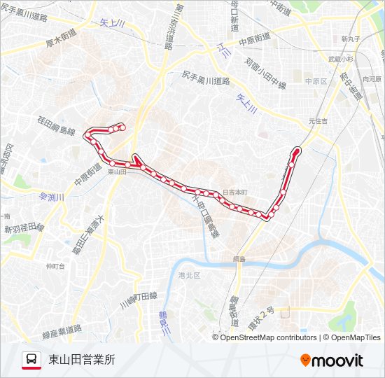 日40  Line Map