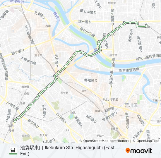 王40甲 Route Schedules Stops Maps 池袋駅東口 Ikebukuro Sta Higashiguchi East Exit Updated