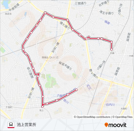 森07  Line Map