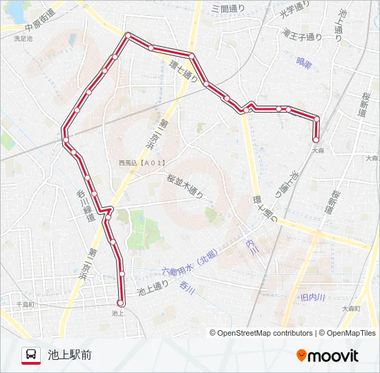 森07 の路線図