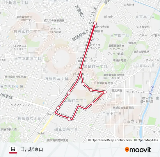 日91  Line Map