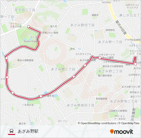あ71  Line Map