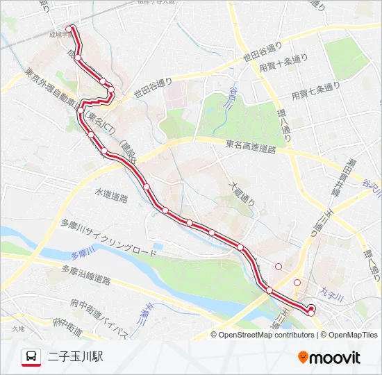 玉07 の路線図