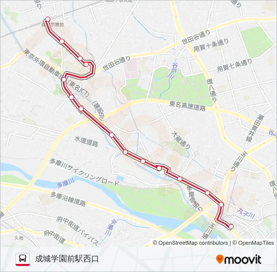 玉07 の路線図