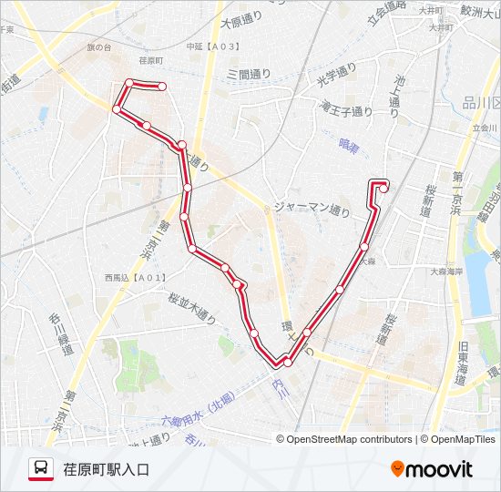 森02 bus Line Map