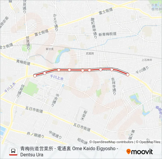 荻33-1  Line Map