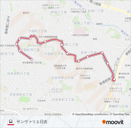 日22  Line Map