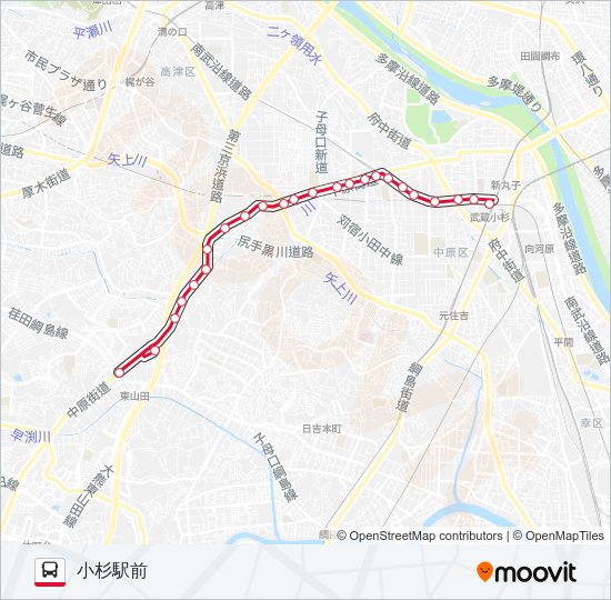 杉06  Line Map