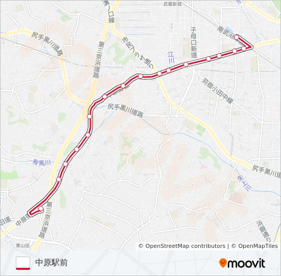 杉06 bus Line Map