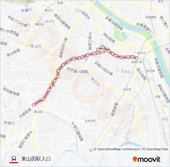 杉06 の路線図