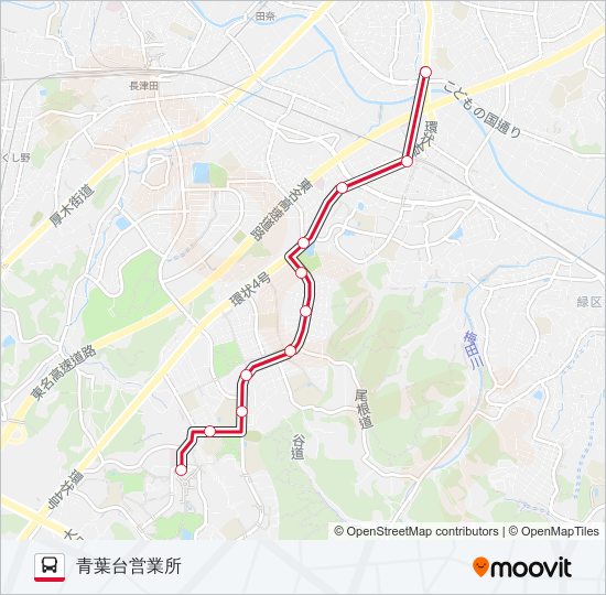 青23 bus Line Map