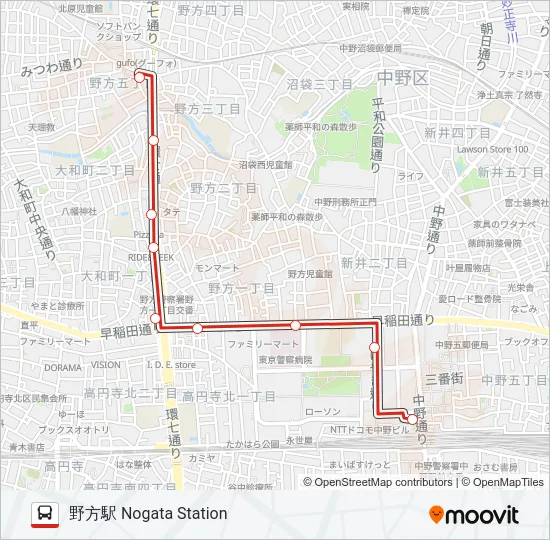 中01  Line Map
