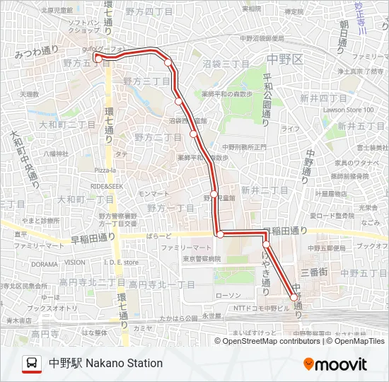 中01  Line Map