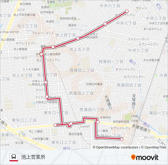 井03  Line Map