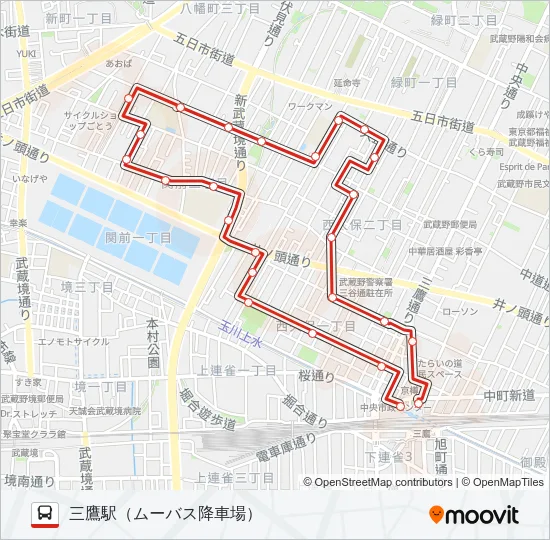 4号 の路線図